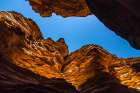 USA-Arizona-Grand Canyon National Park Blacktail Canyon cliffs Art Print